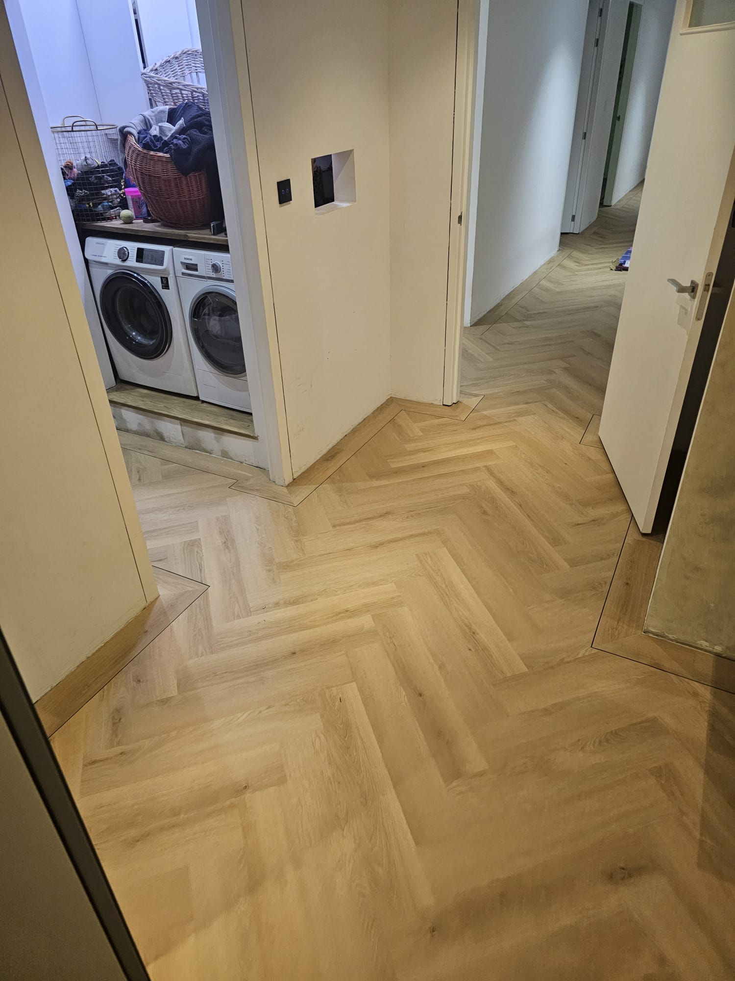 House Rosmalen PVC-vloer visgraat